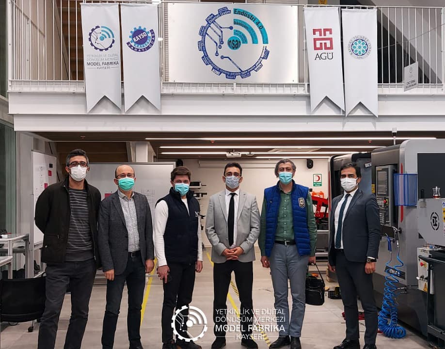 Nafi Güral - NG  Grup yöneticileri Kayseri Model Fabrika'yı ziyaret etti.